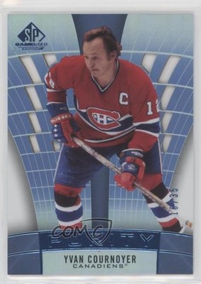 2021-22 SP Game Used Purity Legends Platinum 18/35 Yvan Cournoyer #P-47 HOF g0p