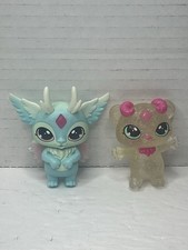 Magic Mixies Mixlings Magic Castle Figure Lot Clear Glitter Blue