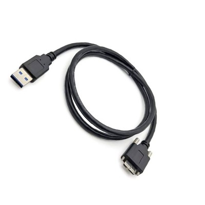 0.6m Length Micro USB 3.0 Cable 3.0AM to MicroB Industrial Camera Wire Cable