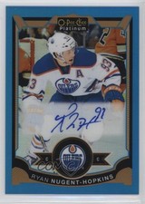 2015-16 O-Pee-Chee Platinum Auto Blue Rainbow Ryan Nugent-Hopkins #RN Auto i9x