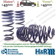 HR Tieferlegungsfedern 45mm für BMW X5 F15, F85, Bj. 2013-2018