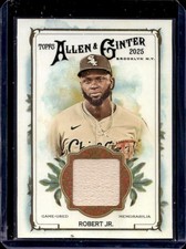 2025 Topps Allen & Ginter Luis Robert Jr. Full-Size Relics Bat #AGR-LR White Sox