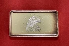 I Gram Nicely Toned Silver Art Bar! Angela Buchanan/Eagle .999 Pure!