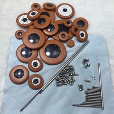 Alto sax pads Set of 25 pads Good material + Alto sax repair parts New saxophone