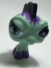 Littlest Pet Shop Iguana Extreme Pets No Collar No Number Authentic Blemished