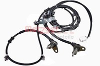 Metzger Sensor Raddrehzahl Abs Sensor Vorne 09001282
