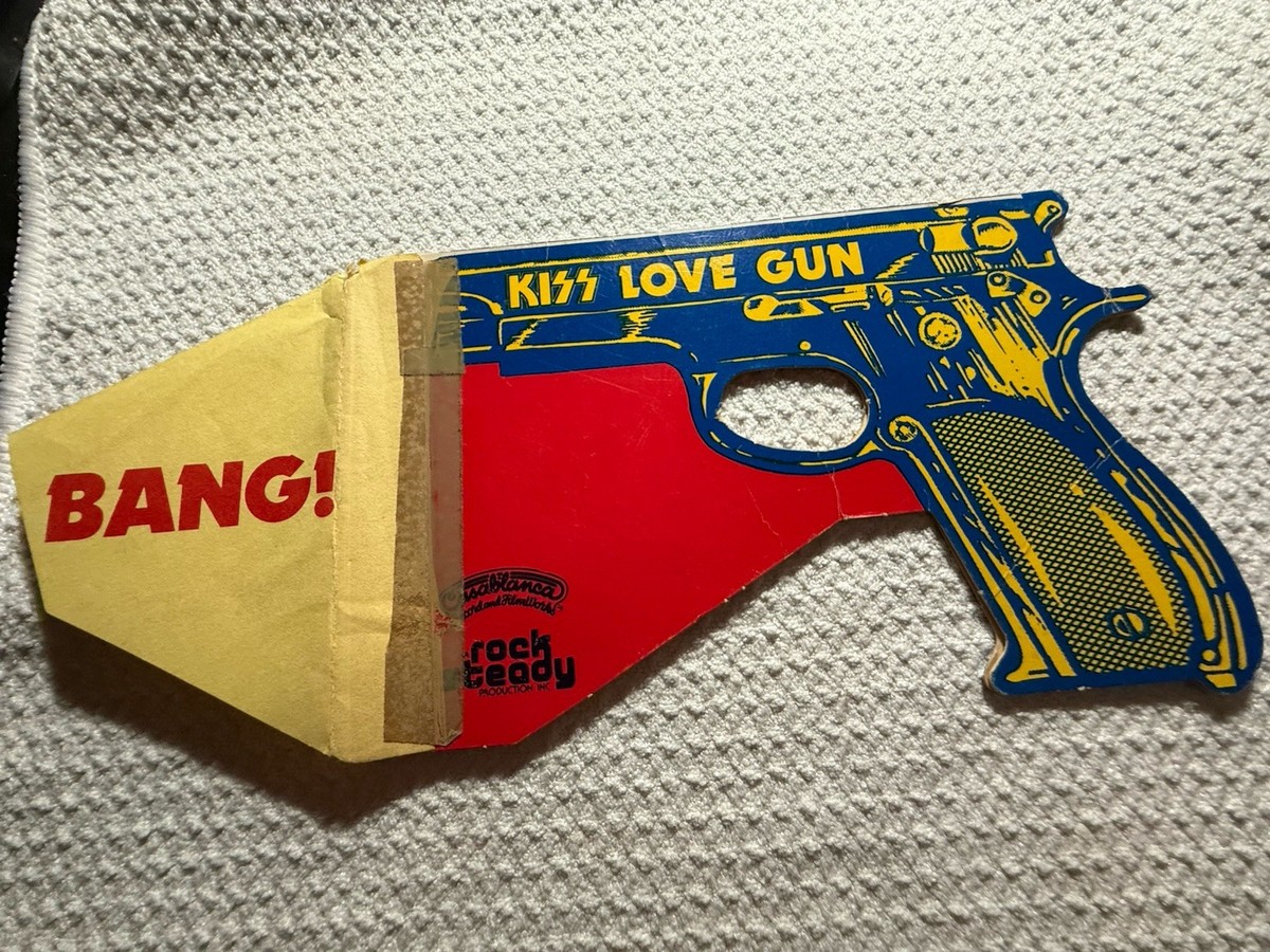 KISS LOVE GUN サイン入り Kiss – Love Gun sealed limited edition tangerine/aqua vinyl
