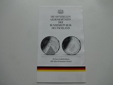 Broszura 10 euro Monety okolicznościowe RFN 2014 / 600 lat Soboru Konstanckiego