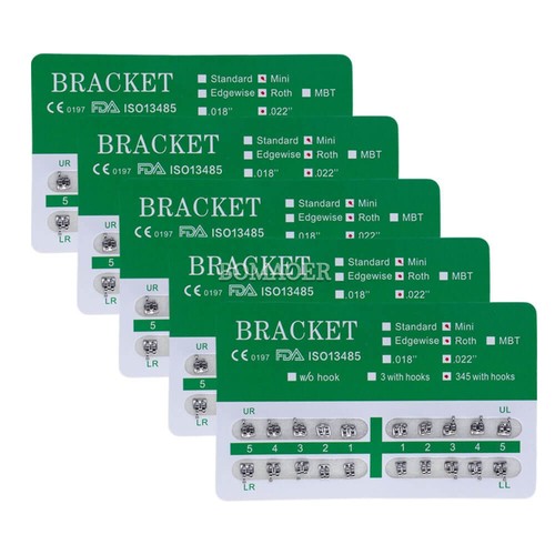 1 Pack Dental Monoblock Metal Bracket Brace Mini MBT 022 345 Hooks 20Pcs/kit - 第 5/6 張圖片