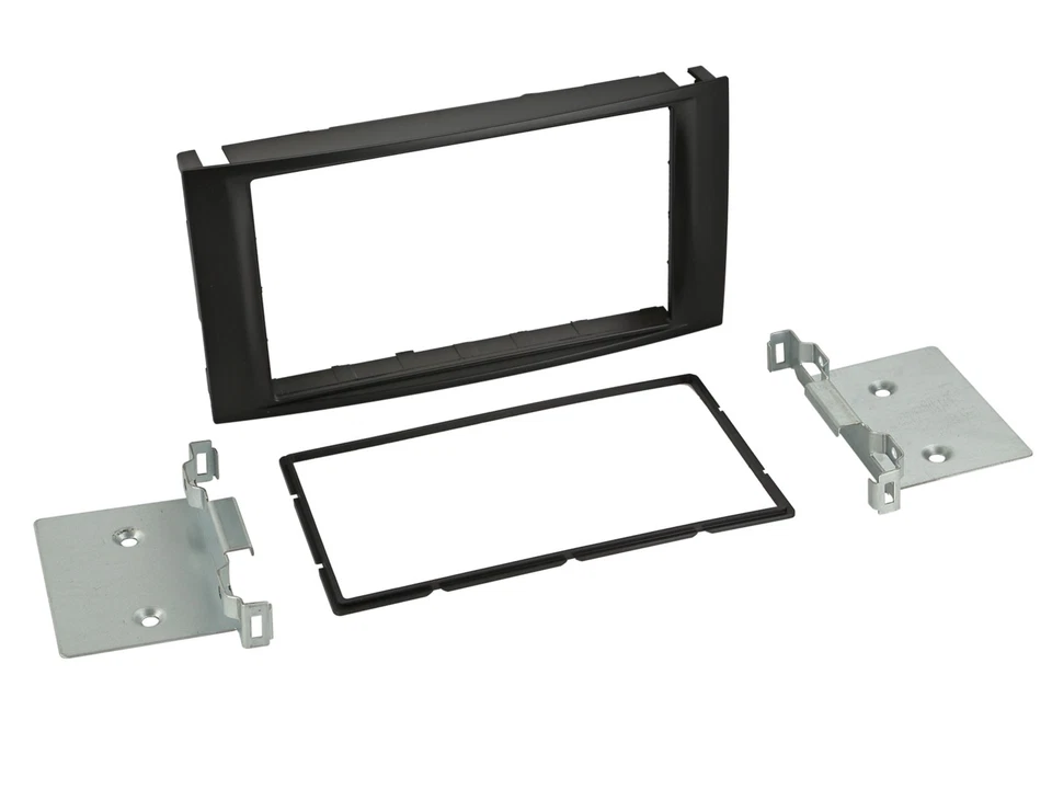 Einbaurahmen Set Doppel DIN Autoradio für VW Touareg T5 Multivan 2002-2010 Profi - Bild 1 von 1