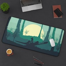 Star Wars Desk Mat  Dagobah Desk Mat  Star Wars Mouse Pad