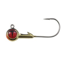 Tungsten Jigs for Walleye, Bass, Panfish  Gold Shiner, 1/8 Oz, 2 Pack