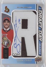 2015-16 SP Game-Used Draft Day Marks Rookies 23/35 Shane Prince #DDM-SP Auto 2d8