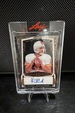 2025 Leaf Metal Sports Heroes - Vinny Testaverde #BA-VT1 Acetate Silver /15 (AU)