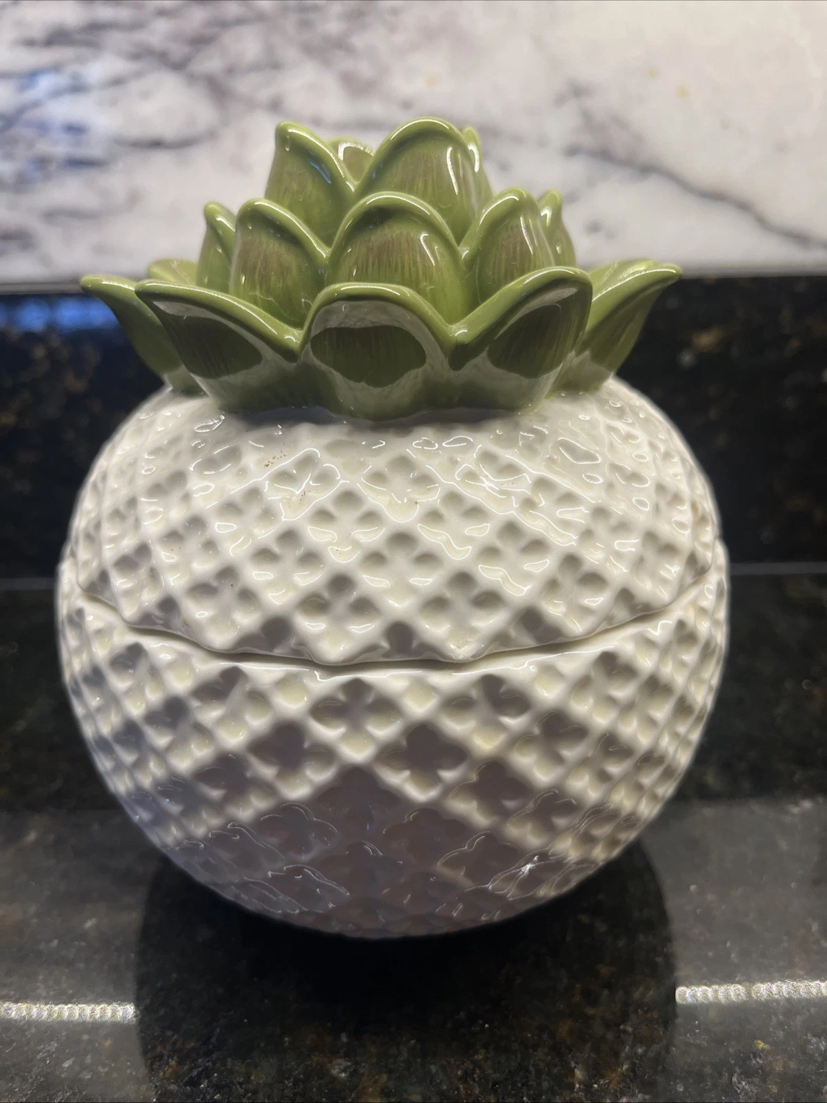 Bowl Pineapple Dipping Bowl By Grasslands Road Ceramic 5.5”Hx5.5”W