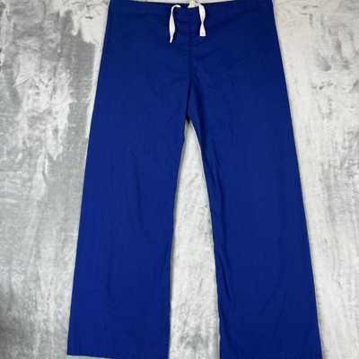 Womens Scrub Pants Brand Urbane Scrubs Size Small Color Blue