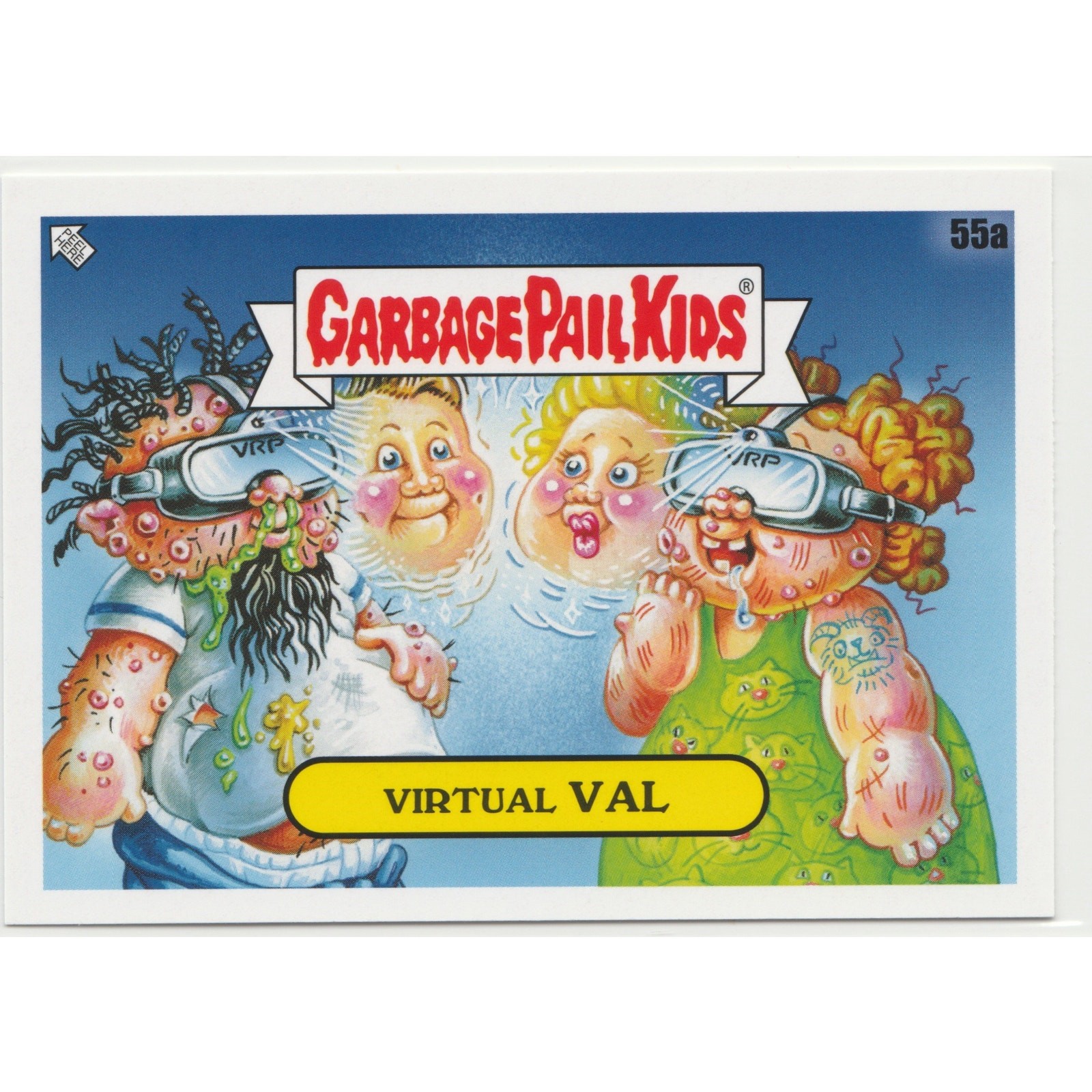 Virtual Val #55a Garbage Pail Kids GPK 35th Anniversary Series 2020