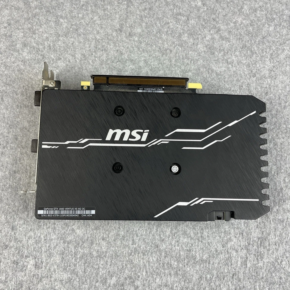 MSI NVIDIA GeForce GTX 1660 Ventus XS 6GB OC GDDR6 Graphics Card - Image 2 of 4