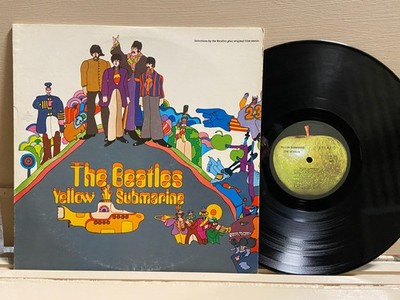 BEATLES - ''YELLOW SUBMARINE'' Apple SW-153 1969 vintage LP Ex+/N/M