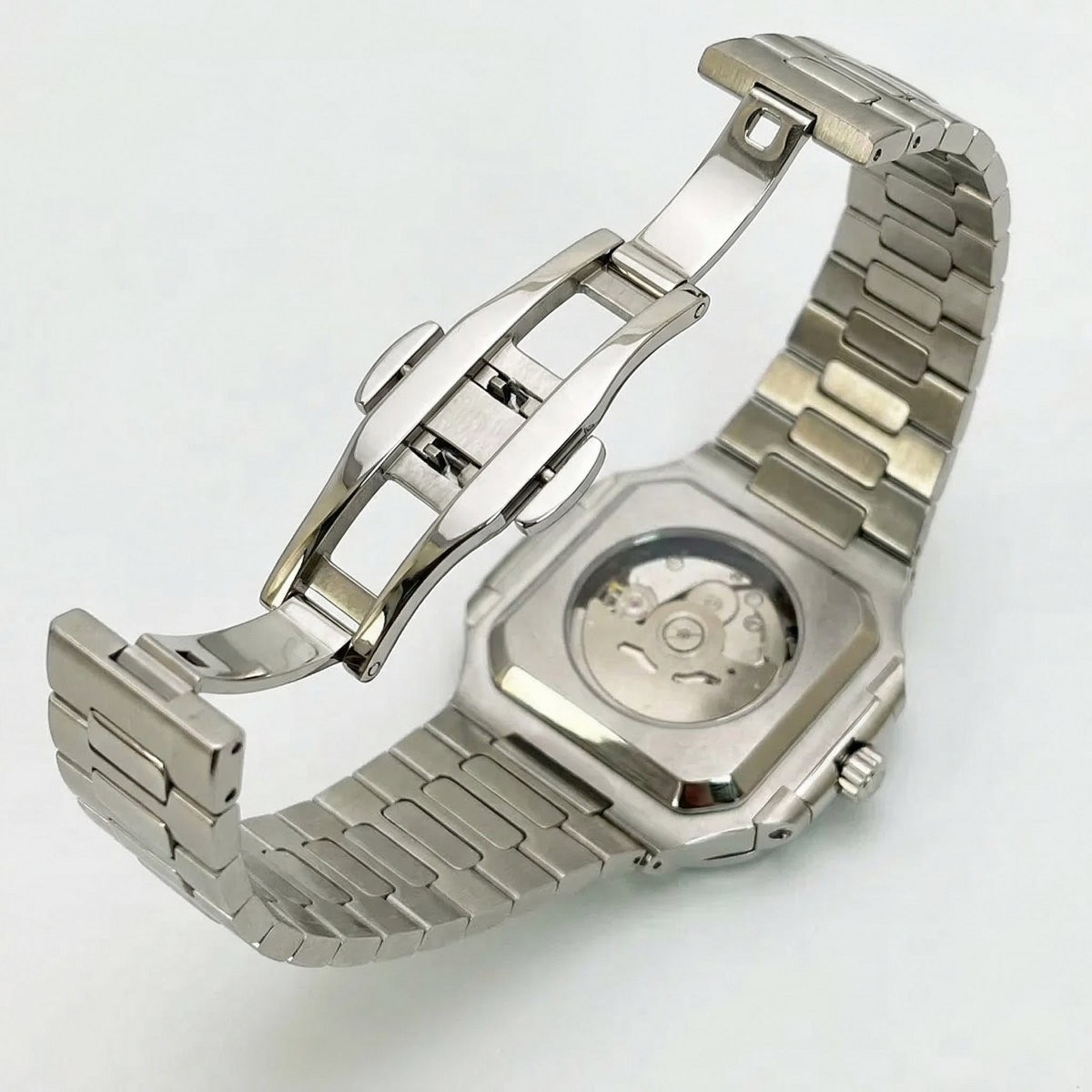 Custom Made Watch Mod Cubitus Style Automatic NH35 Mod Square