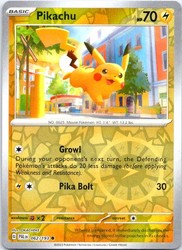 Pikachu 062/193 Paldea Evolved Reverse Holo Common