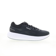 Reebok DMX Comfort  2.0 Mens Black Canvas Lace Up Lifestyle Sneakers Shoes