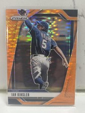 2025 Panini Prizm #261 Ian Kinsler Orange Pulsar Prizms #/399