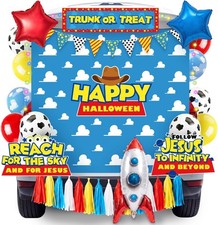 Christian Trunk or Treat Car Decorations Kit, Halloween Car Decorations
