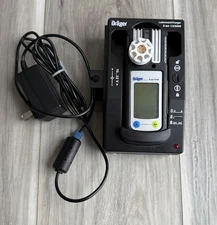 Drager X-AM 5100 Gas Monitor Detector w/ Charging Cradle