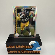 2025 Topps Chrome - TJ Watt #258 Refractor Pittsburgh Steelers