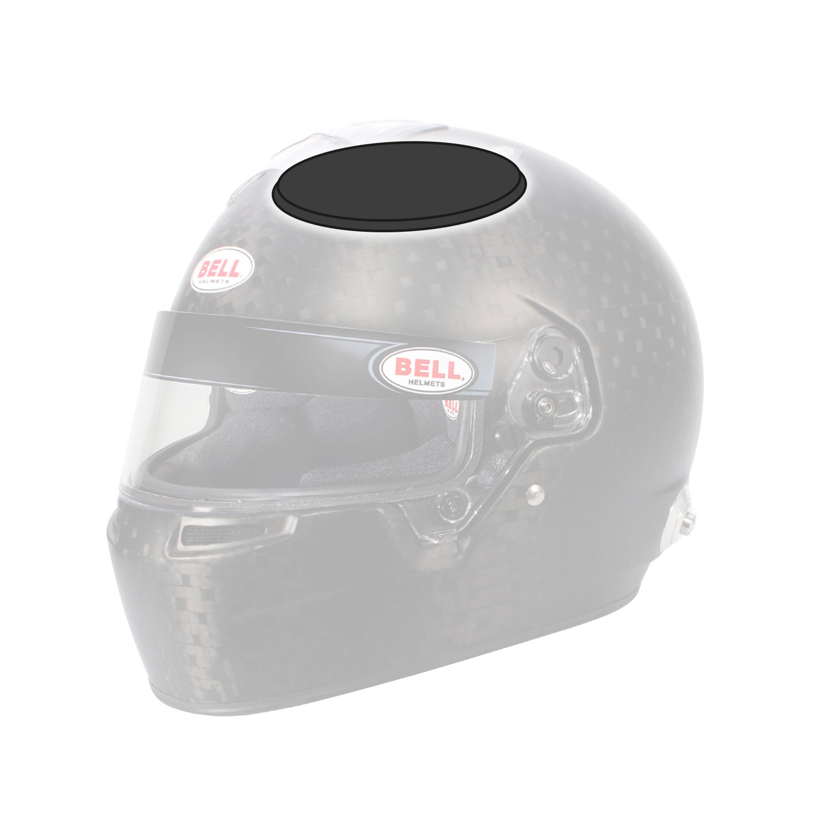 Bell Helmet 22mm Replacement 57-59cm Top Pad Cushion