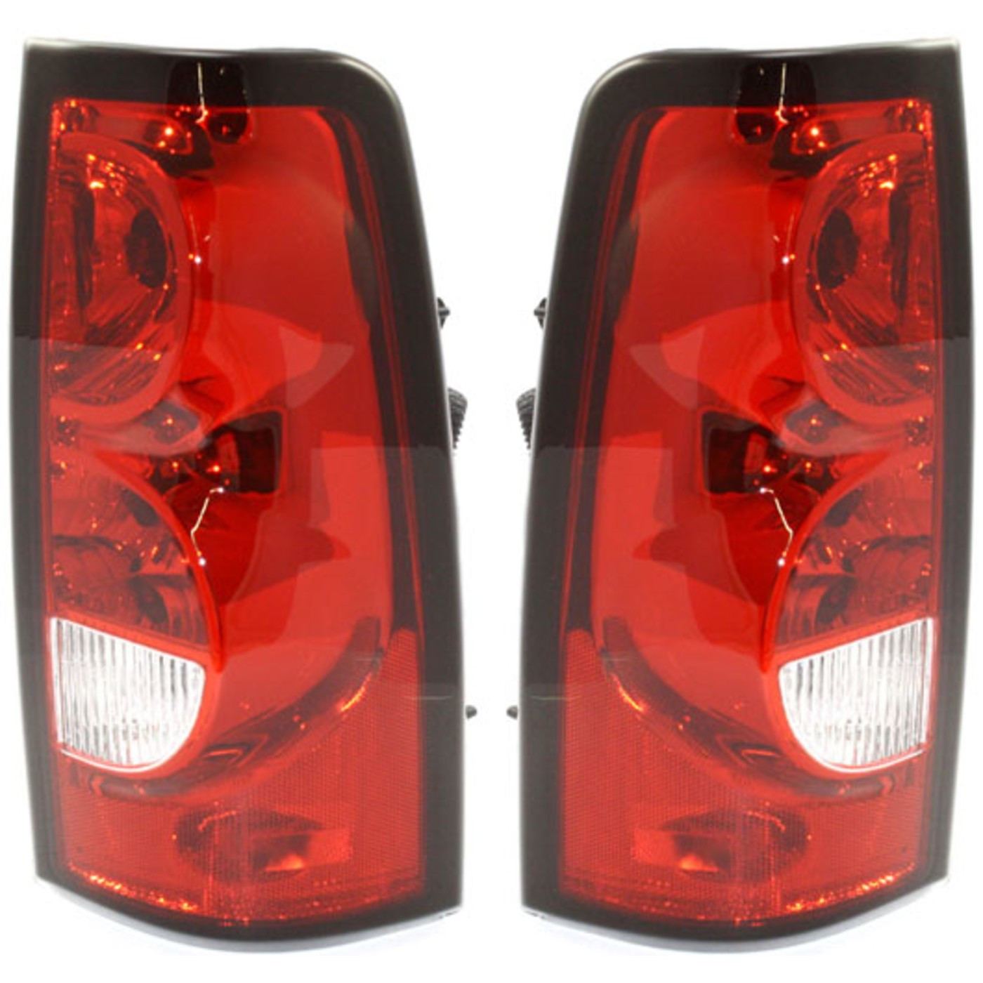 Парный задний фонарь для Chevrolet Silverado 2003-2006 годов выпуска 1500 LH RH с отделкой Fleetside Blk