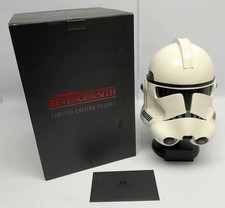 Master Replicas Star Wars Clone Trooper Helmet Prop Replica SW-144
