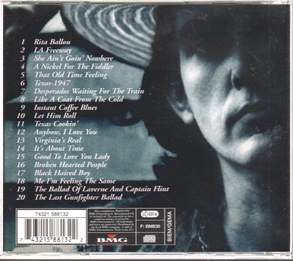 Guy Clark Old No1 & Texas Cookin' CD Europa BMG 74321588132 - Bild 2 von 2