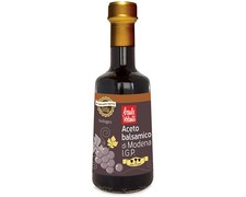 Vinaigre balsamique IGP de Modène, qualité 3 feuilles, 250 ml, bio