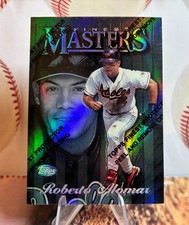 1997 Topps Finest Baseball Masters Rare Refractor Parallel #111 Roberto Alomar