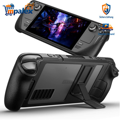 JSAUX Kickstand Case Steam Deck OLED Schutz Hülle TPU Standfunktion 4 Stufen