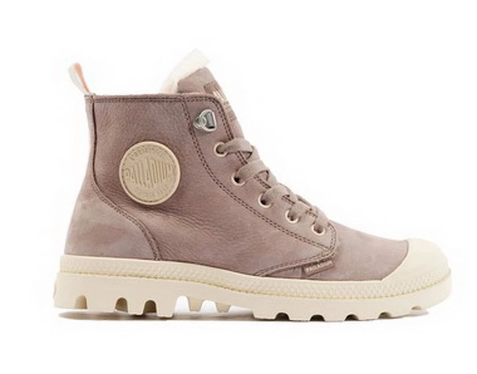 Palladium Schnürboot PAMPA HI ZIP WL Braun Leder Warm High Sneaker Stiefelette - Bild 2 von 4