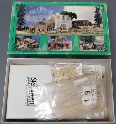 Sierra West 101 HO Scale Bluesky Company Warehouse Building Kit