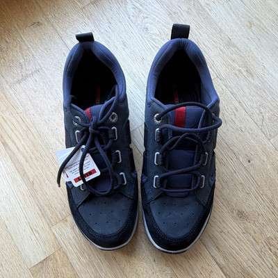 Lloyd Herren Sneaker Sportschuh Low Blau Schnürung Profilsohle EU 41 NEU