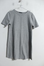Zara Womens Jersey Shift Dress - Grey - Size Medium M (i22)