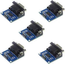 5pcs RS232 to TTL Converter Module COM Serial Port Board MAX3232 MAX232CSE