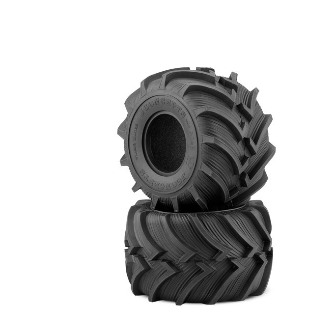 Jconcepts Fling Kings 2.6" Blue Compound Tires fits #3377 Tr