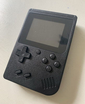Handheld Retro Spielekonsole 500 in 1 Schwarz