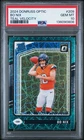 2024 PANINI DONRUSS OPTIC TEAL VELOCITY #209 BO NIX PSA 10