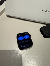 Apple Watch Series 9 Aluminium Case 45mm Midnight Black GPS, Black M/L Band