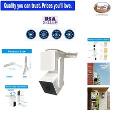 Wyze Cam Pan V3 Wall Mount Corner Bracket 270 Degree Indoor/Outdoor Black