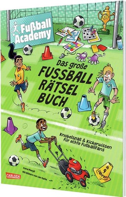 Fußball Academy: Das große Fußball-Rätselbuch | Irene Margil | Taschenbuch