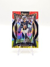 Caleb Williams 2024 Panini Select RC Red Yellow Shock SP #25 Bears