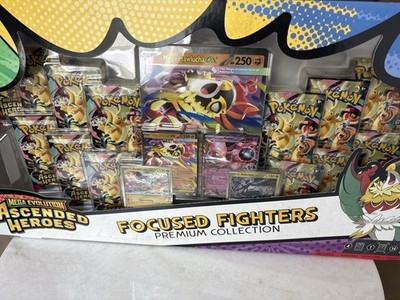 Pokémon TCG Ascended Heroes Focused Fighters Premium (Hawlucha ex)